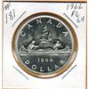 Image 1 : 1966 CANADIAN SILVER DOLLAR - PL64