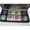 Image 2 : 2003 CANADIAN QUEEN ELIZABETH II CORONATION STAMP & COIN SET