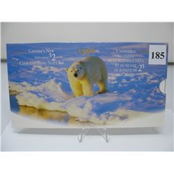 1996 CANADIAN UNCIRCULATED $2 COIN & BANK NOTE SET