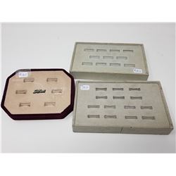 LOT OF 3 RING DISPLAYS