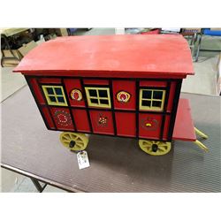 WOODEN GYPSY WAGON