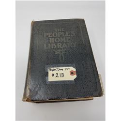 VINTAGE BOOK 1917 PEOPLE'S HOME LIBRARY