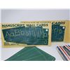 Image 3 : SCHOOL SUPPLIES (WALL CARDS, 2 BRUSHES, 4 SLATES)