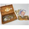 Image 1 : CIGAR BOX WITH MONEY