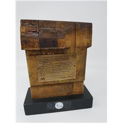 MACMILLAN BLOEDEL PAPER WEIGHT