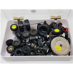 BOX OF TOY REPAIR PARTS