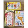 Image 1 : LOT OF THREE PAPER DOLLS