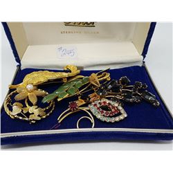 CASE & FIVE BROACHES