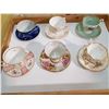 Image 1 : SIX CUPS & SAUCERS