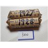 Image 1 : 1927 AND 1928 FULL ROLLS OF 5 CENT CANADA COINS