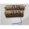 Image 1 : 1934 AND 1935 FULL ROLLS OF 5 CENT CANADA COINS