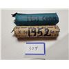 Image 1 : 1951 COMM AND 1952 FULL ROLLS OF 5 CENT CANADA COINS