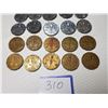 Image 2 : 5 CENT CANADA COINS (10-1943, 10-1944, 10-1945)