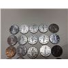 Image 4 : 5 CENT CANADA COINS (10-1943, 10-1944, 10-1945)