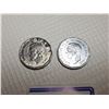 Image 2 : TWO 1945 MISSING CHROME 5 CENT COINS