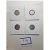 Image 4 : 10 CENT CANADA COINS (1921, 1928, 1929, 1930)
