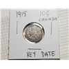 Image 2 : 10 CENT COIN (1915 - KEY DATE DIME)
