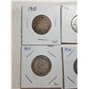 Image 3 : 25 CENT CANADA COINS (1910, 1912, 1914, 1916)