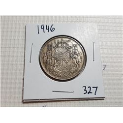 1946 50 CENT SILVER COIN
