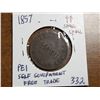 Image 1 : 1857 P.E.I. SELF GOVERNMENT FREE TRADE