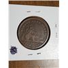 Image 2 : 1852 QUEBEC BANK HALF PENNY TOKEN