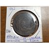 Image 1 : 1842 PENNY (PROVINCE OF CANADA, MONTREAL ON RIBBON)