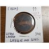 Image 1 : 1824 UPPER CANADA LESSLIE AND SONS HALF PENNY