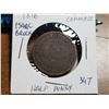 Image 1 : 1816 ISAAC BROCK UPPER CANADA COMMERCE HALF PENNY