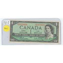 1954 ONE DOLLAR BILL