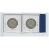 Image 2 : TWO 1947 50 CENT PIECES