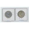Image 2 : TWO 1951 50 CENT PIECES