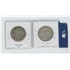 Image 2 : TWO 1952 50 CENT PIECES