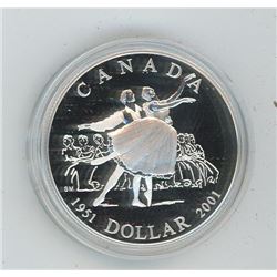 1951-2001 CANADA DOLLAR (SILVER)