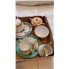 Image 4 : LOT OF ASSORTED NORITAKE AND NIPPON CUPS AND SAUCERS (2 OCCUPIED JAPAN CUPS)