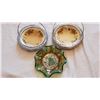Image 1 : 2 GOLDEN MAINZE CANDY DISHES AND CARNIVAL DISH