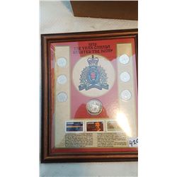 1973 - THE YEAR CANADA SALUTED THE RCMP COIN COLLECTION