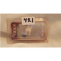 1974 - 1 OZ SILVER BAR