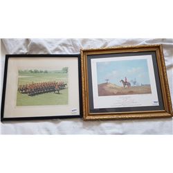 2 RCMP PICTURES (14" X 16" -- 12" X 14")