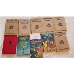 LOT OF ASSORTED BOOKS (1946 FRANKLIN DIXON, HARDY BOYS, WINNIE THE POOH)