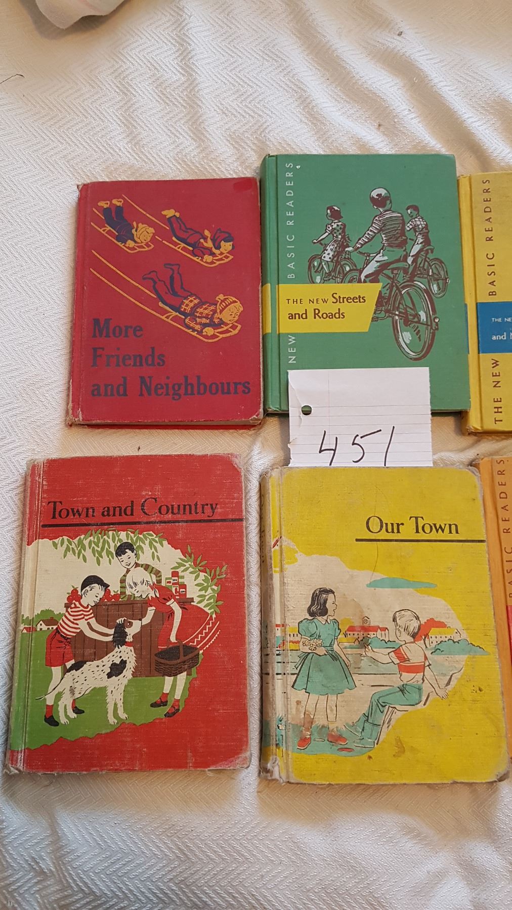 LOT OF 9 VINTAGE SCHOOL BOOKS LOT OF 9 VINTAGE SCHOOL BOOKS
