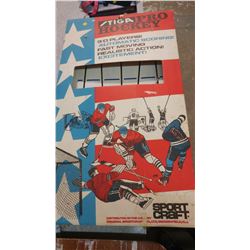 STIGA SPORT CRAFT PRO HOCKEY TABLETOP GAME WITH MEN AND PUCK (35 X 19.5 X 3.5")