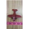 Image 5 : 3 METAL TOY PLANES - TOOTSIE TOY, BARCLAY, UNKNOWN HEAVIER, OLD ORIGINAL LOCKING WHEELS