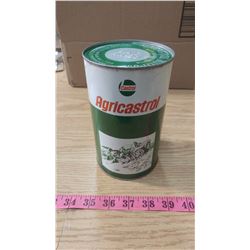 CASTROL FULL, AGRICASTROL OIL CAN (1 IMPERIAL QUART)
