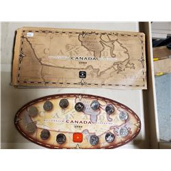 1999 CANADA MILLENIUM QUARTER SET