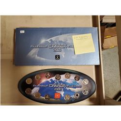 2000 CANADA MILLENIUM QUARTER SET