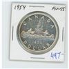 Image 1 : 1954 CAN AU55 $1.00