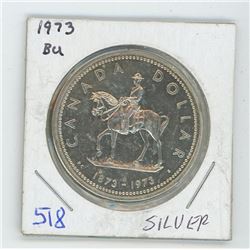 1973 RCMP CANADIAN SILVER DOLLAR