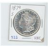 Image 1 : 1879S MORGAN USA DOLLAR