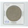 Image 1 : 1923 PEACE DOLLAR USA