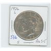 Image 1 : 1926S PEACE DOLLAR USA